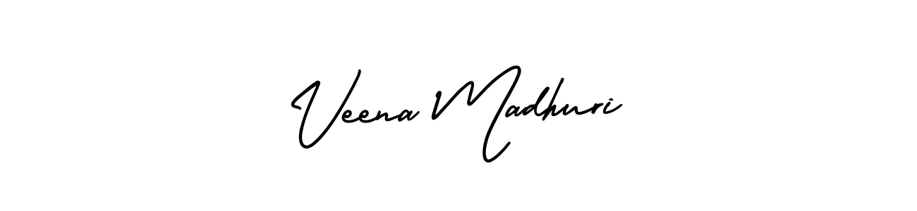 Here are the top 10 professional signature styles for the name Veena Madhuri. These are the best autograph styles you can use for your name. Veena Madhuri signature style 3 images and pictures png