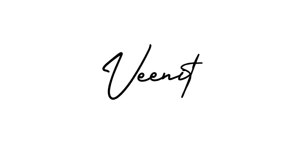 Also we have Veenit name is the best signature style. Create professional handwritten signature collection using AmerikaSignatureDemo-Regular autograph style. Veenit signature style 3 images and pictures png