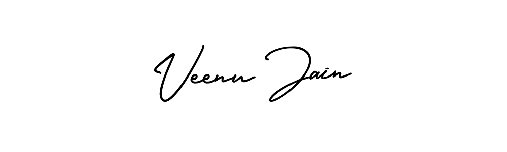 Also we have Veenu Jain name is the best signature style. Create professional handwritten signature collection using AmerikaSignatureDemo-Regular autograph style. Veenu Jain signature style 3 images and pictures png