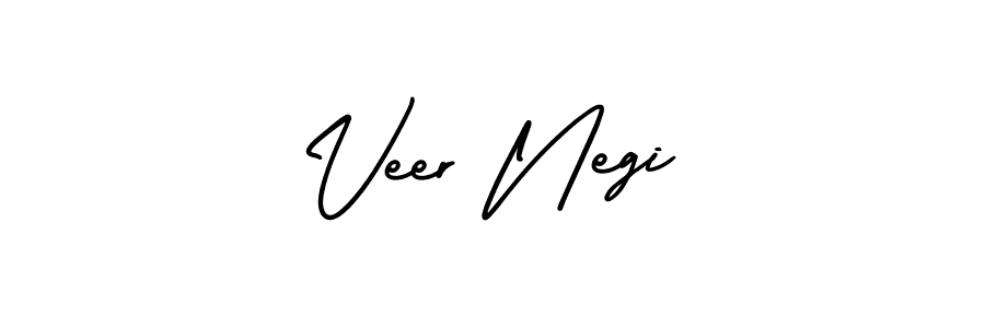 Make a beautiful signature design for name Veer Negi. Use this online signature maker to create a handwritten signature for free. Veer Negi signature style 3 images and pictures png