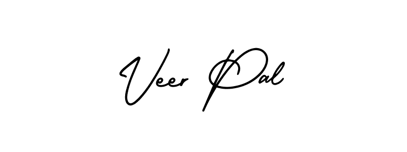 if you are searching for the best signature style for your name Veer Pal. so please give up your signature search. here we have designed multiple signature styles  using AmerikaSignatureDemo-Regular. Veer Pal signature style 3 images and pictures png