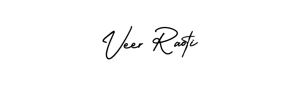 How to Draw Veer Raoti signature style? AmerikaSignatureDemo-Regular is a latest design signature styles for name Veer Raoti. Veer Raoti signature style 3 images and pictures png