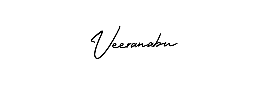 AmerikaSignatureDemo-Regular is a professional signature style that is perfect for those who want to add a touch of class to their signature. It is also a great choice for those who want to make their signature more unique. Get Veeranabu name to fancy signature for free. Veeranabu signature style 3 images and pictures png