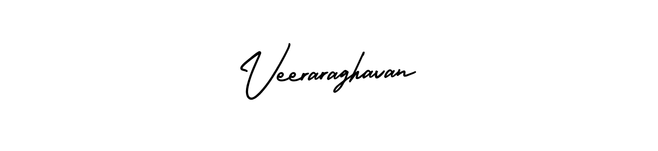 Use a signature maker to create a handwritten signature online. With this signature software, you can design (AmerikaSignatureDemo-Regular) your own signature for name Veeraraghavan. Veeraraghavan signature style 3 images and pictures png