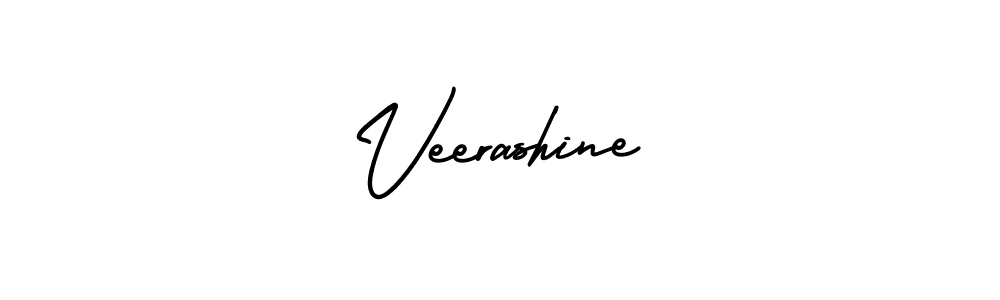 Design your own signature with our free online signature maker. With this signature software, you can create a handwritten (AmerikaSignatureDemo-Regular) signature for name Veerashine. Veerashine signature style 3 images and pictures png