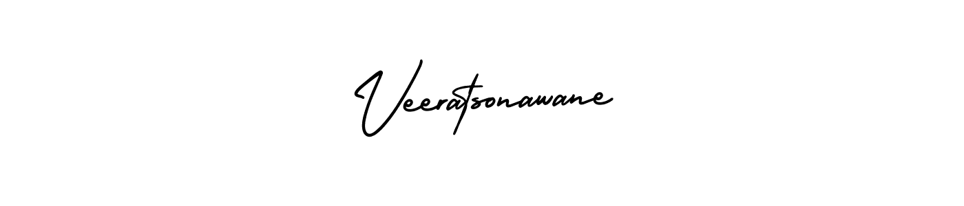 Use a signature maker to create a handwritten signature online. With this signature software, you can design (AmerikaSignatureDemo-Regular) your own signature for name Veeratsonawane. Veeratsonawane signature style 3 images and pictures png