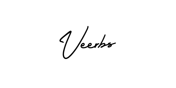 Best and Professional Signature Style for Veerbs. AmerikaSignatureDemo-Regular Best Signature Style Collection. Veerbs signature style 3 images and pictures png