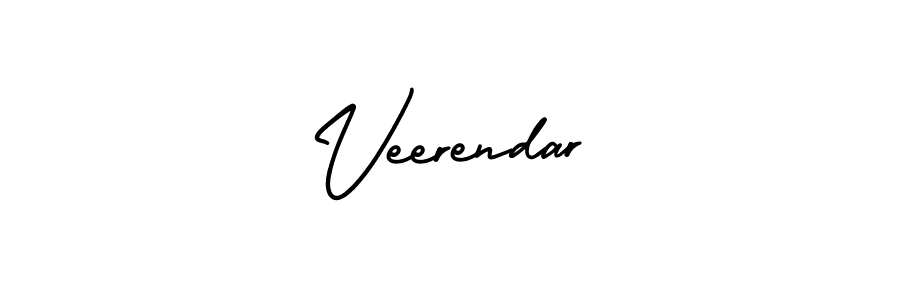 This is the best signature style for the Veerendar name. Also you like these signature font (AmerikaSignatureDemo-Regular). Mix name signature. Veerendar signature style 3 images and pictures png