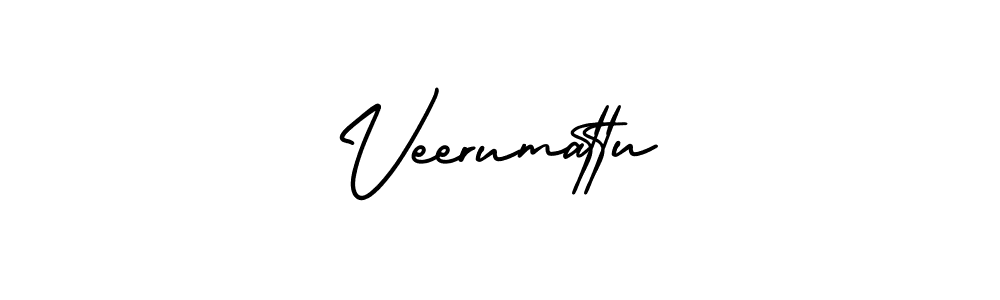 if you are searching for the best signature style for your name Veerumattu. so please give up your signature search. here we have designed multiple signature styles  using AmerikaSignatureDemo-Regular. Veerumattu signature style 3 images and pictures png