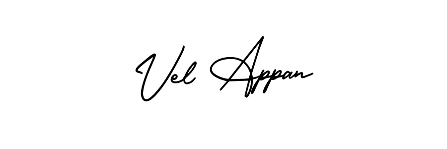 Best and Professional Signature Style for Vel Appan. AmerikaSignatureDemo-Regular Best Signature Style Collection. Vel Appan signature style 3 images and pictures png
