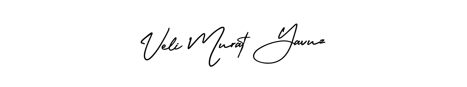 Make a beautiful signature design for name Veli Murat Yavuz. With this signature (AmerikaSignatureDemo-Regular) style, you can create a handwritten signature for free. Veli Murat Yavuz signature style 3 images and pictures png
