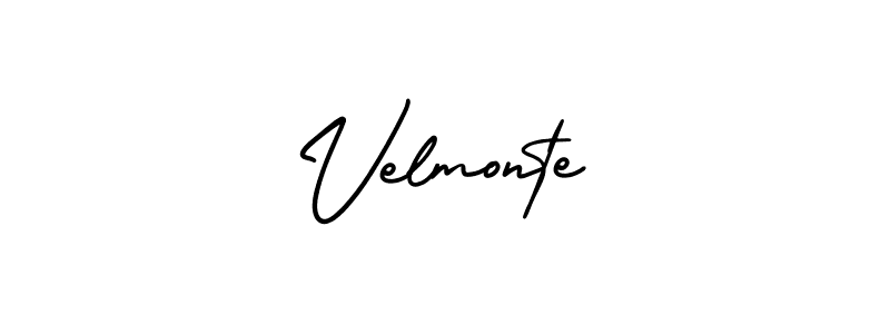 Make a beautiful signature design for name Velmonte. Use this online signature maker to create a handwritten signature for free. Velmonte signature style 3 images and pictures png