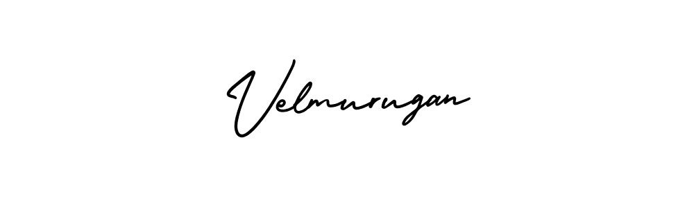 Design your own signature with our free online signature maker. With this signature software, you can create a handwritten (AmerikaSignatureDemo-Regular) signature for name Velmurugan. Velmurugan signature style 3 images and pictures png