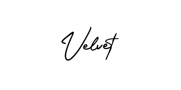 if you are searching for the best signature style for your name Velvet. so please give up your signature search. here we have designed multiple signature styles  using AmerikaSignatureDemo-Regular. Velvet signature style 3 images and pictures png