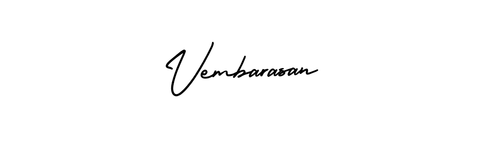 Make a beautiful signature design for name Vembarasan. Use this online signature maker to create a handwritten signature for free. Vembarasan signature style 3 images and pictures png