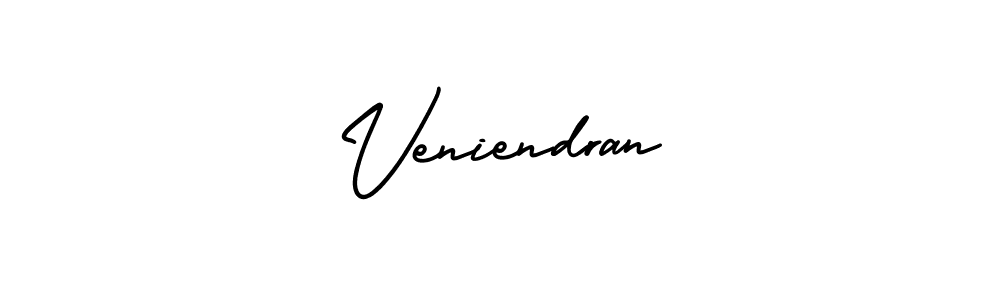 if you are searching for the best signature style for your name Veniendran. so please give up your signature search. here we have designed multiple signature styles  using AmerikaSignatureDemo-Regular. Veniendran signature style 3 images and pictures png