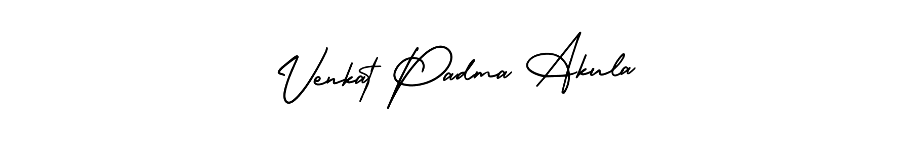 if you are searching for the best signature style for your name Venkat Padma Akula. so please give up your signature search. here we have designed multiple signature styles  using AmerikaSignatureDemo-Regular. Venkat Padma Akula signature style 3 images and pictures png