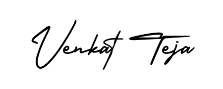 Try this chic Venkat Teja handwritten sign style. Using AmerikaSignatureDemo-Regular font elements, it gives your name a sleek, memorable identity. Venkat Teja signature style 3 images and pictures png