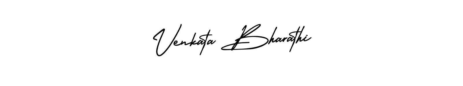 This is the best signature style for the Venkata Bharathi name. Also you like these signature font (AmerikaSignatureDemo-Regular). Mix name signature. Venkata Bharathi signature style 3 images and pictures png