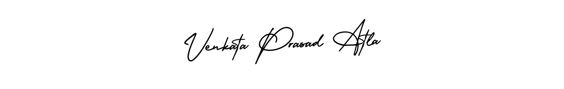 Similarly AmerikaSignatureDemo-Regular is the best handwritten signature design. Signature creator online .You can use it as an online autograph creator for name Venkata Prasad Atla. Venkata Prasad Atla signature style 3 images and pictures png