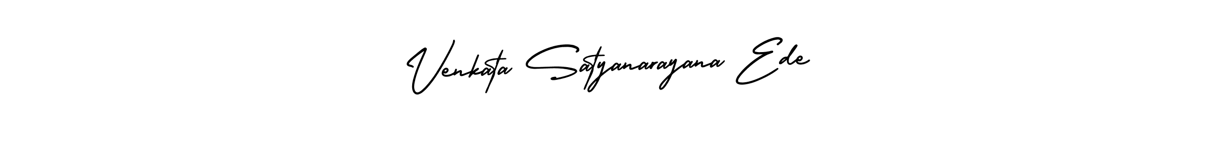 It looks lik you need a new signature style for name Venkata Satyanarayana Ede. Design unique handwritten (AmerikaSignatureDemo-Regular) signature with our free signature maker in just a few clicks. Venkata Satyanarayana Ede signature style 3 images and pictures png
