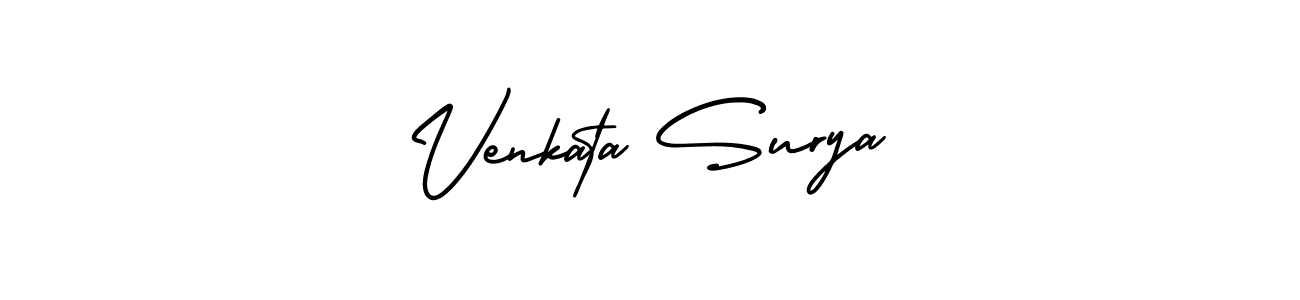 Make a beautiful signature design for name Venkata Surya. Use this online signature maker to create a handwritten signature for free. Venkata Surya signature style 3 images and pictures png