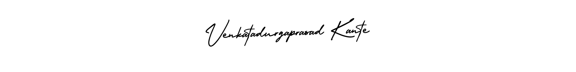 How to make Venkatadurgaprasad Kante signature? AmerikaSignatureDemo-Regular is a professional autograph style. Create handwritten signature for Venkatadurgaprasad Kante name. Venkatadurgaprasad Kante signature style 3 images and pictures png