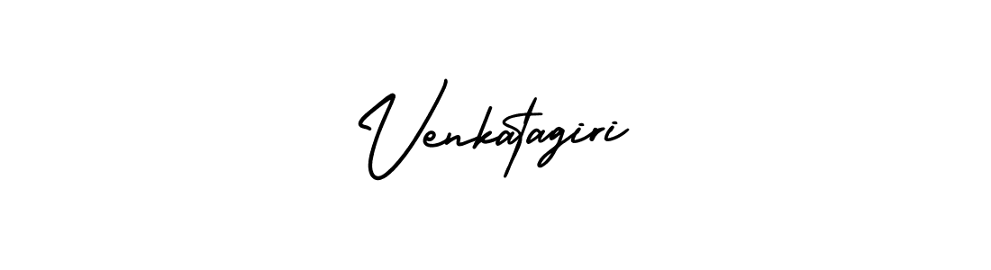 Design your own signature with our free online signature maker. With this signature software, you can create a handwritten (AmerikaSignatureDemo-Regular) signature for name Venkatagiri. Venkatagiri signature style 3 images and pictures png