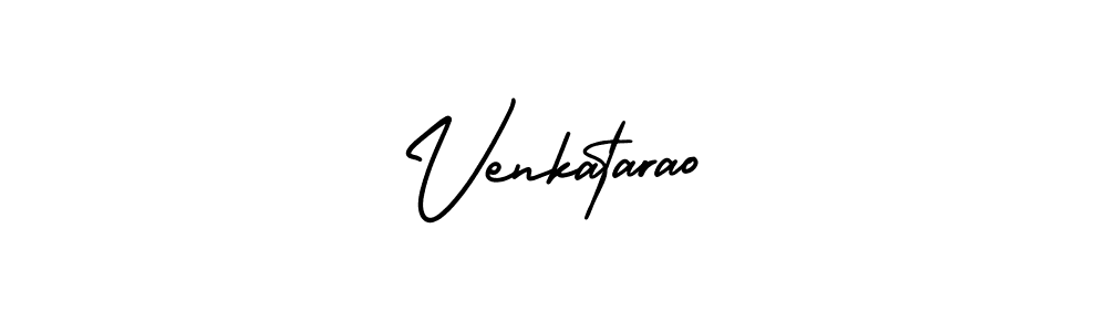 It looks lik you need a new signature style for name Venkatarao. Design unique handwritten (AmerikaSignatureDemo-Regular) signature with our free signature maker in just a few clicks. Venkatarao signature style 3 images and pictures png