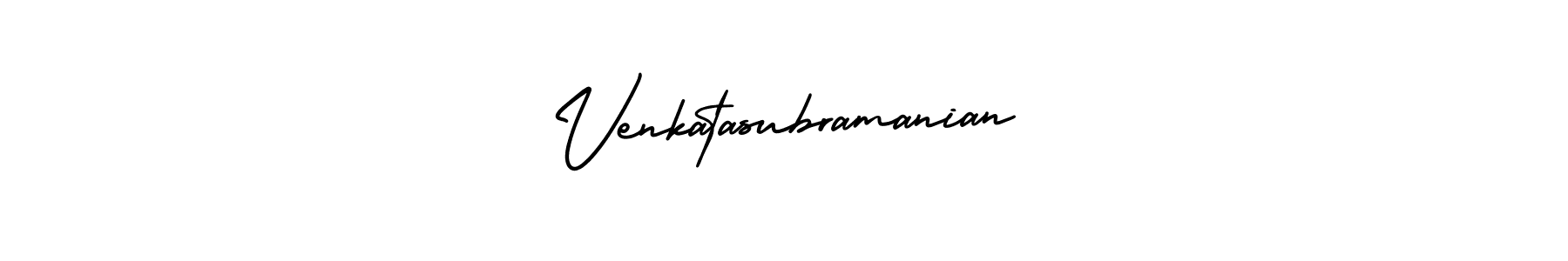 Also You can easily find your signature by using the search form. We will create Venkatasubramanian name handwritten signature images for you free of cost using AmerikaSignatureDemo-Regular sign style. Venkatasubramanian signature style 3 images and pictures png