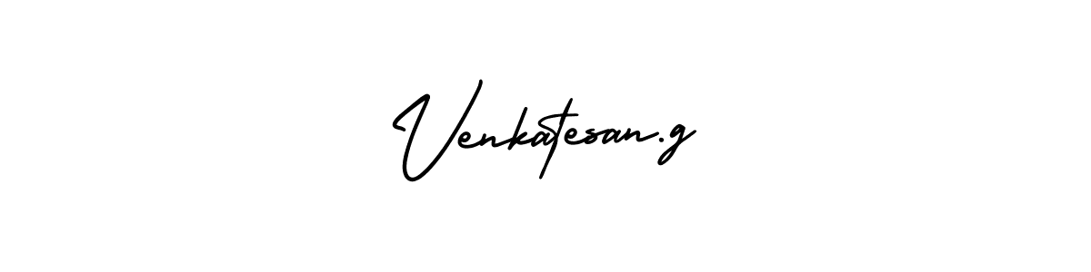 AmerikaSignatureDemo-Regular is a professional signature style that is perfect for those who want to add a touch of class to their signature. It is also a great choice for those who want to make their signature more unique. Get Venkatesan.g name to fancy signature for free. Venkatesan.g signature style 3 images and pictures png