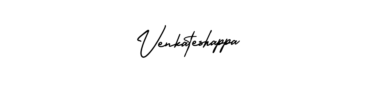 How to make Venkateshappa name signature. Use AmerikaSignatureDemo-Regular style for creating short signs online. This is the latest handwritten sign. Venkateshappa signature style 3 images and pictures png