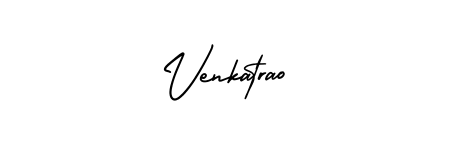 AmerikaSignatureDemo-Regular is a professional signature style that is perfect for those who want to add a touch of class to their signature. It is also a great choice for those who want to make their signature more unique. Get Venkatrao name to fancy signature for free. Venkatrao signature style 3 images and pictures png
