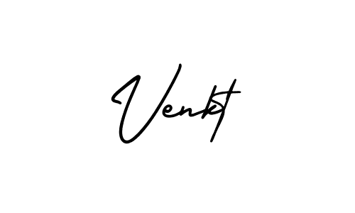 Make a beautiful signature design for name Venkt. With this signature (AmerikaSignatureDemo-Regular) style, you can create a handwritten signature for free. Venkt signature style 3 images and pictures png