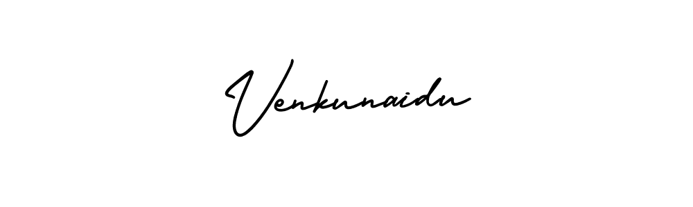 How to make Venkunaidu signature? AmerikaSignatureDemo-Regular is a professional autograph style. Create handwritten signature for Venkunaidu name. Venkunaidu signature style 3 images and pictures png