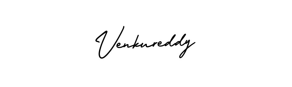 Also You can easily find your signature by using the search form. We will create Venkureddy name handwritten signature images for you free of cost using AmerikaSignatureDemo-Regular sign style. Venkureddy signature style 3 images and pictures png