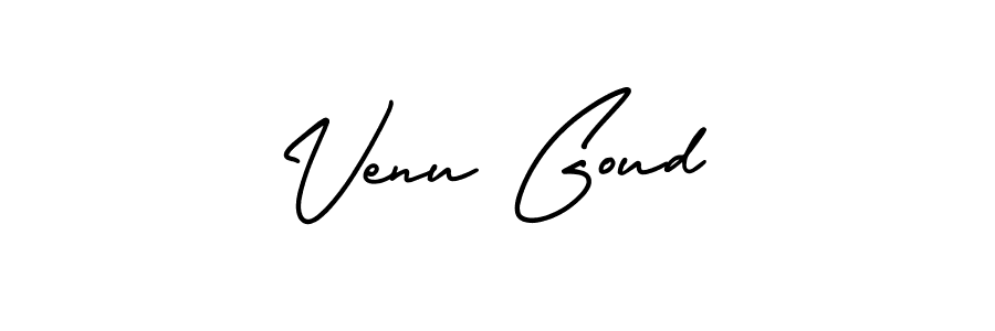 It looks lik you need a new signature style for name Venu Goud. Design unique handwritten (AmerikaSignatureDemo-Regular) signature with our free signature maker in just a few clicks. Venu Goud signature style 3 images and pictures png