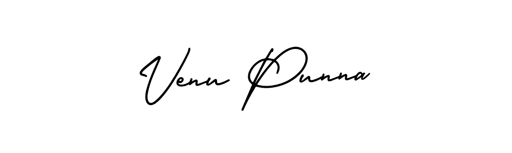 How to Draw Venu Punna signature style? AmerikaSignatureDemo-Regular is a latest design signature styles for name Venu Punna. Venu Punna signature style 3 images and pictures png