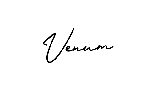Make a beautiful signature design for name Venum. Use this online signature maker to create a handwritten signature for free. Venum signature style 3 images and pictures png