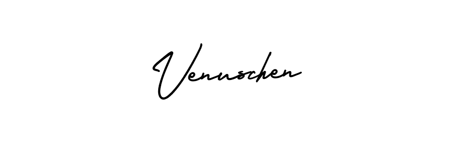 Similarly AmerikaSignatureDemo-Regular is the best handwritten signature design. Signature creator online .You can use it as an online autograph creator for name Venuschen. Venuschen signature style 3 images and pictures png