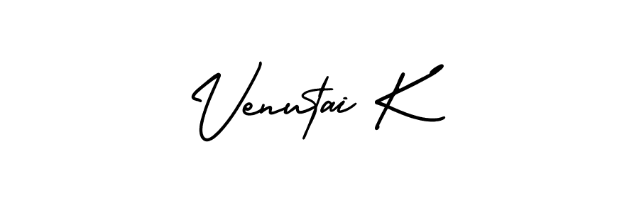 How to Draw Venutai K signature style? AmerikaSignatureDemo-Regular is a latest design signature styles for name Venutai K. Venutai K signature style 3 images and pictures png