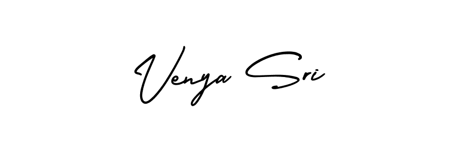 AmerikaSignatureDemo-Regular is a professional signature style that is perfect for those who want to add a touch of class to their signature. It is also a great choice for those who want to make their signature more unique. Get Venya Sri name to fancy signature for free. Venya Sri signature style 3 images and pictures png