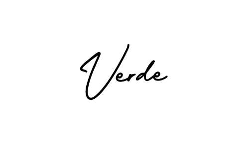 if you are searching for the best signature style for your name Verde. so please give up your signature search. here we have designed multiple signature styles  using AmerikaSignatureDemo-Regular. Verde signature style 3 images and pictures png
