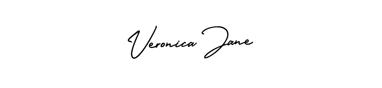 How to make Veronica Jane signature? AmerikaSignatureDemo-Regular is a professional autograph style. Create handwritten signature for Veronica Jane name. Veronica Jane signature style 3 images and pictures png