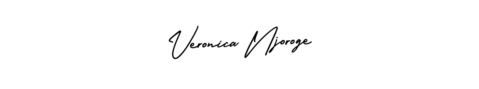 if you are searching for the best signature style for your name Veronica Njoroge. so please give up your signature search. here we have designed multiple signature styles  using AmerikaSignatureDemo-Regular. Veronica Njoroge signature style 3 images and pictures png