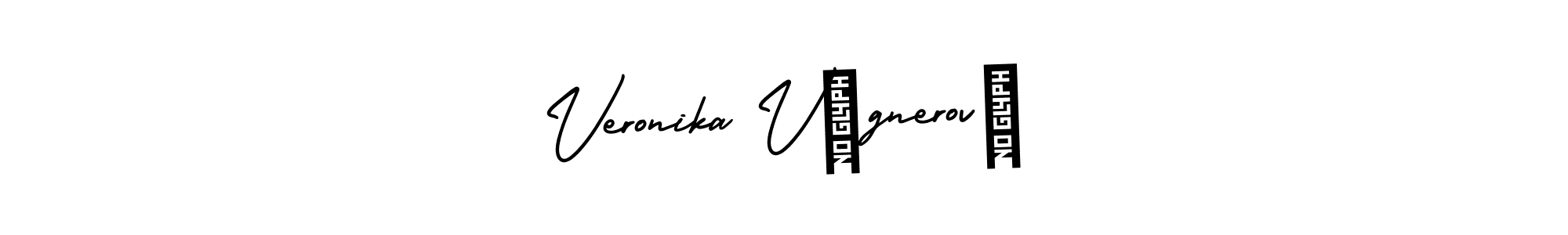 Check out images of Autograph of Veronika Vágnerová name. Actor Veronika Vágnerová Signature Style. AmerikaSignatureDemo-Regular is a professional sign style online. Veronika Vágnerová signature style 3 images and pictures png