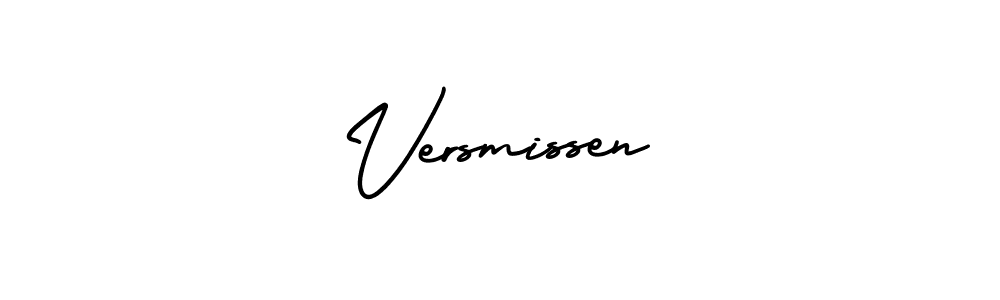 Create a beautiful signature design for name Versmissen. With this signature (AmerikaSignatureDemo-Regular) fonts, you can make a handwritten signature for free. Versmissen signature style 3 images and pictures png