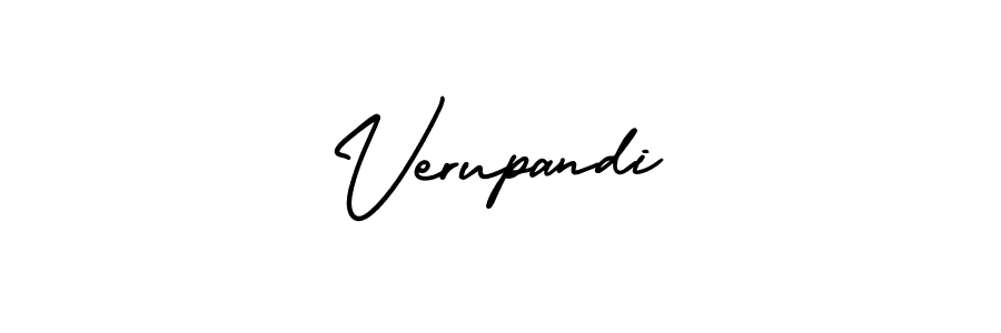 It looks lik you need a new signature style for name Verupandi. Design unique handwritten (AmerikaSignatureDemo-Regular) signature with our free signature maker in just a few clicks. Verupandi signature style 3 images and pictures png