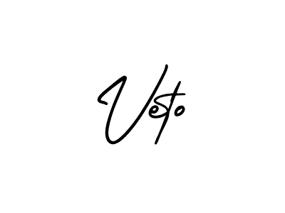 Also we have Veto name is the best signature style. Create professional handwritten signature collection using AmerikaSignatureDemo-Regular autograph style. Veto signature style 3 images and pictures png