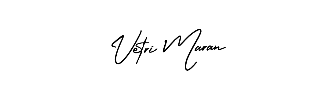 if you are searching for the best signature style for your name Vetri Maran. so please give up your signature search. here we have designed multiple signature styles  using AmerikaSignatureDemo-Regular. Vetri Maran signature style 3 images and pictures png